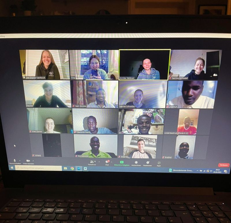The teams of UNDER Lea's TRUST in Germany and UNDER Lea's INTERNATIONAL in Kenya met online last week with all members for the very first time! We, and especially Lea and Bonface, were very happy to see so many faces in the little pictures.
#team #africa #kenya #ngo