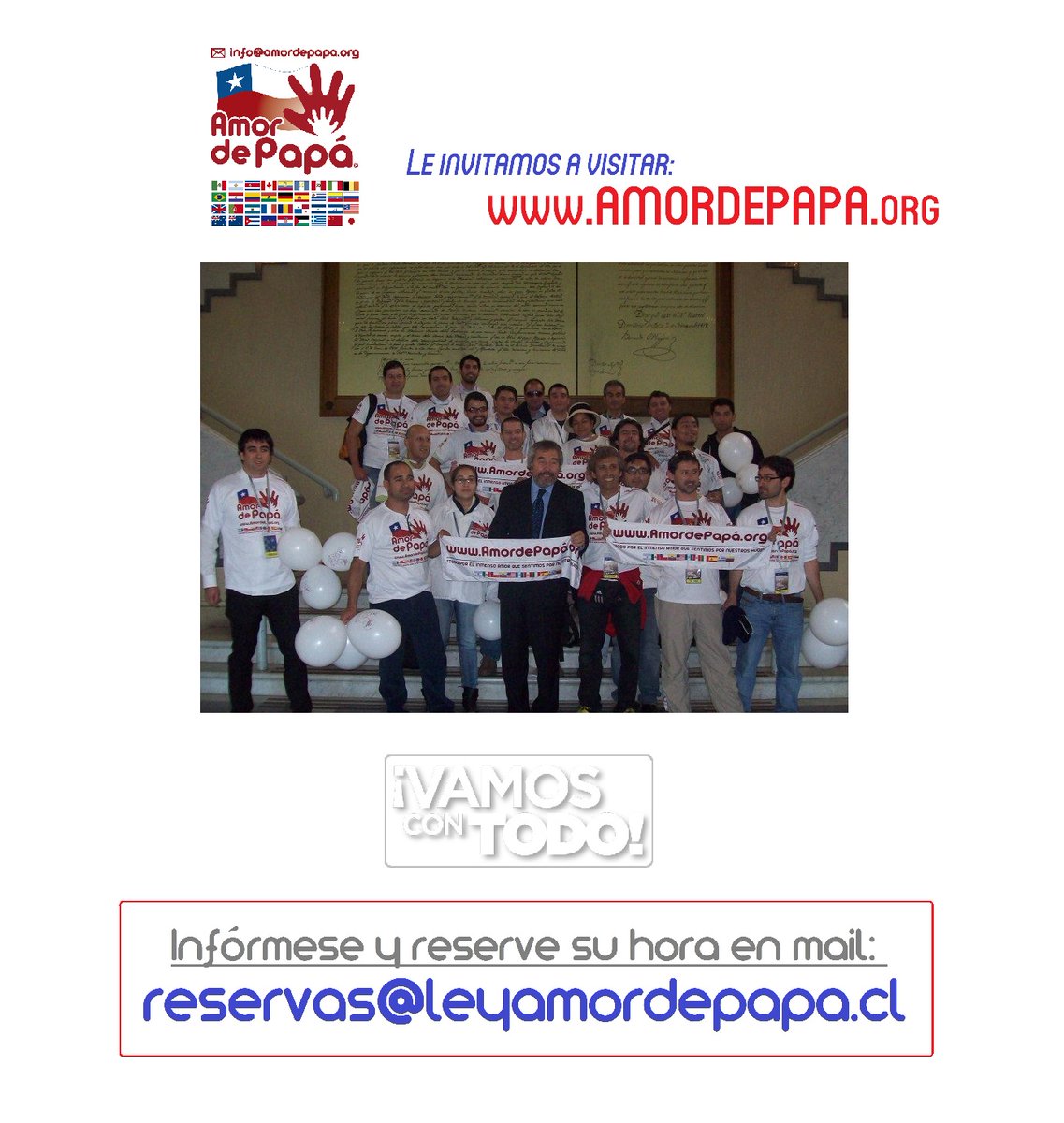 AmordePapa's tweet photo. En #CongresoNacional y junto a réplica de la Proclamación de Independencia de Chile (1/1/1818 en Concepción), impulsando nuestra #LEYAMORDEPAPÁ, con apoyo de diputado Ascencio, entre muchos parlamentarios que respaldaron la 1ª iniciativa de ley ciudadana hecha realidad en Chile. https://t.co/rTS6y3fQDV
