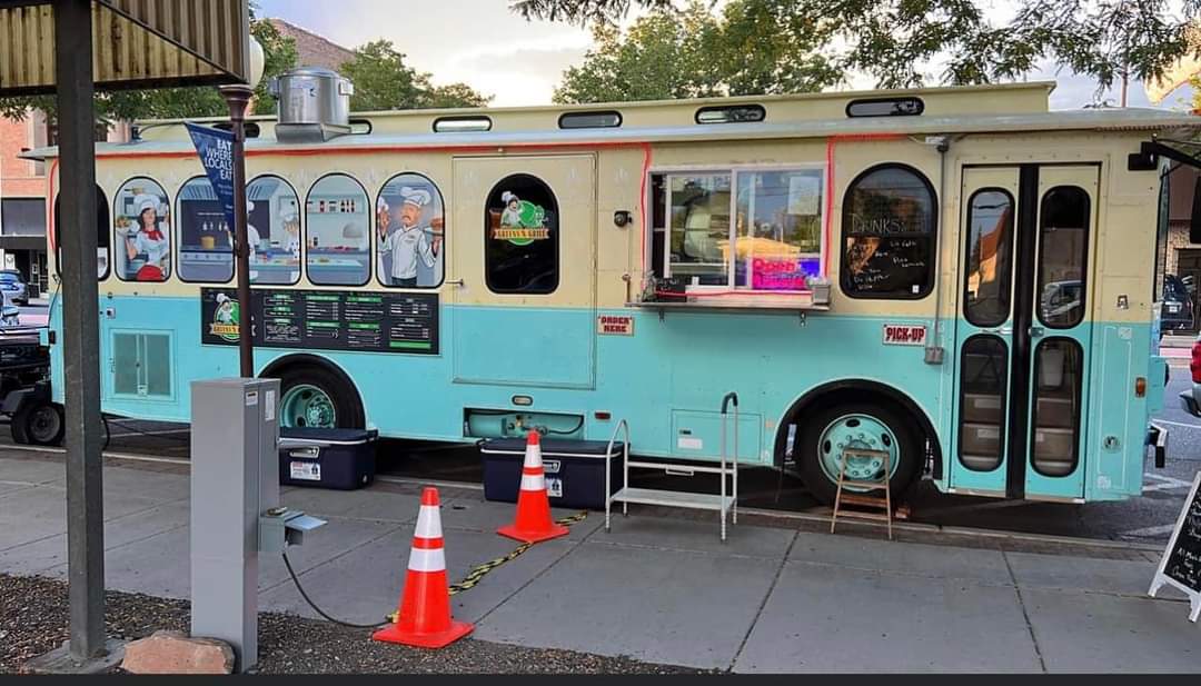 Let's go! #foodtruckin2023 is here! My dream is real!  #westerncolorado we are in montrose rocking it!... street food with a twist!... #yum #foodie #goal