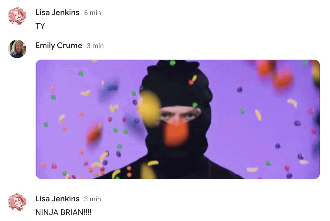 When your co-worker's GIF game is on point... <a href="/EmilyQuestions/">ΞmilyQuestions 💟 :: #TotalChaos</a> made my day!