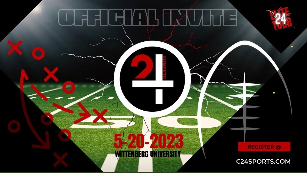 Thank you for the official invite @compete24_ !
I am looking forward to all the extra training for senior year and meeting athletes and coaches! 
<a href="/CoachCBonner/">Coach Bonner</a> @compete24_GA @compete24_MW <a href="/BRiverAthletics/">B.R. Athletics</a> 
@mckeanjoseph <a href="/chad_mckean/">Chad Mckean</a> <a href="/JAMphotos4you/">Julie Mckean</a>