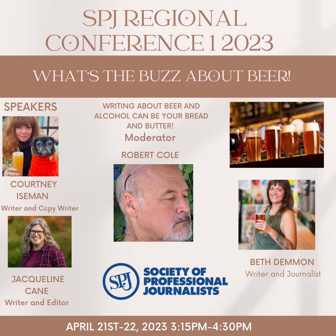 RWUJour's tweet image. Want to get paid to write about beer? Learn how accomplished food &amp;amp; beverage reporters @VogueBeforeFood, @delightedbite, &amp;amp; @jackie_cain landed the Beer beat Saturday April 22nd at 3:15PM @myrwu @StudyBrewing