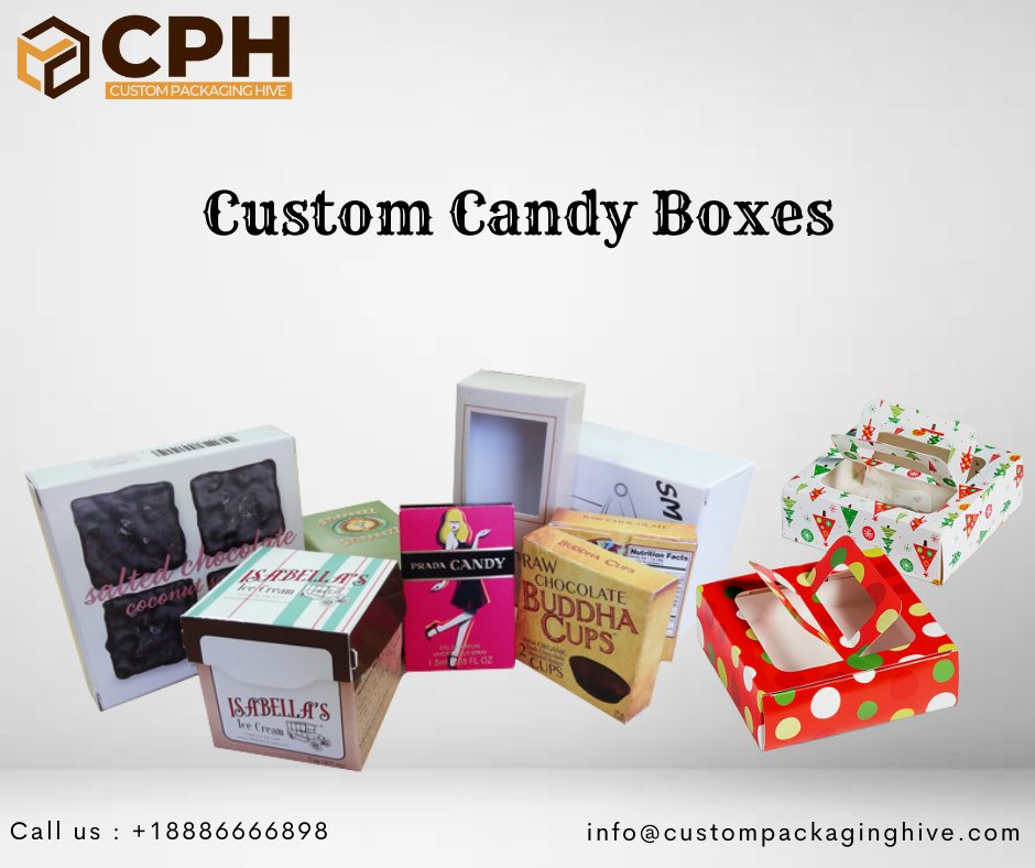 Custom_pkg_Hive's tweet image. Custom Candy Boxes

Inbox or order now custompackaginghive.com/product/custom… and instantly place your order❗

For more details :

Call: +18886666898
Email: info@custompackaginghive.com

#customcandyboxes #candyboxes #customboxespackaging #customcandygiftboxes #customcandyboxeswithlogo