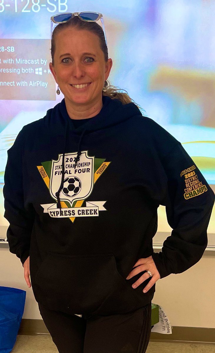 Happy Coach! Showing of the TEAMS accomplishments this season! Still so proud! #ChampionshipMindset <a href="/TheCoyoteWay/">CypressCreek</a>