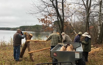 Congratulations to the team of USDA Forest Service #Volunteers that was recently honored w/the <a href="/usfs_r9/">USFS Eastern Region</a> Citizen Stewardship &amp; Partnerships Award! The team was acknowledged for their many years of maintaining trails &amp; more at Round Lake near #Fifield: tinyurl.com/58utz836. #TBT
