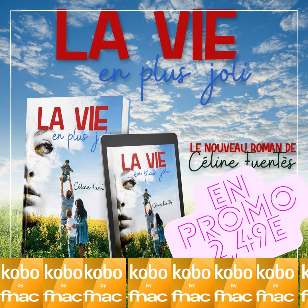 lynseecf98's tweet image. #offredumois #ebookpromo sur #kobo 
La vie en plus joli est en offre du mois sur la plateforme @kobobooks , n&apos;hésitez pas à en profiter et a partager 😜
Lien 🔽
kobo.com/fr/fr/ebook/la… #liseuse #abonnementkobo #ebookfr #100premiersjours #depressionpostpartum #laep