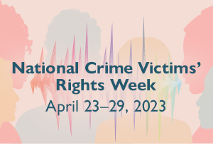 This year’s National Crime Victim’s Rights Week theme is Survivor Voices: Elevate, Engage, Effect Change. If you have been a victim of a crime and would like information about your rights and 
available resources call (518)234-3581. #nationalcrimevictimsweek #schohariecountyny