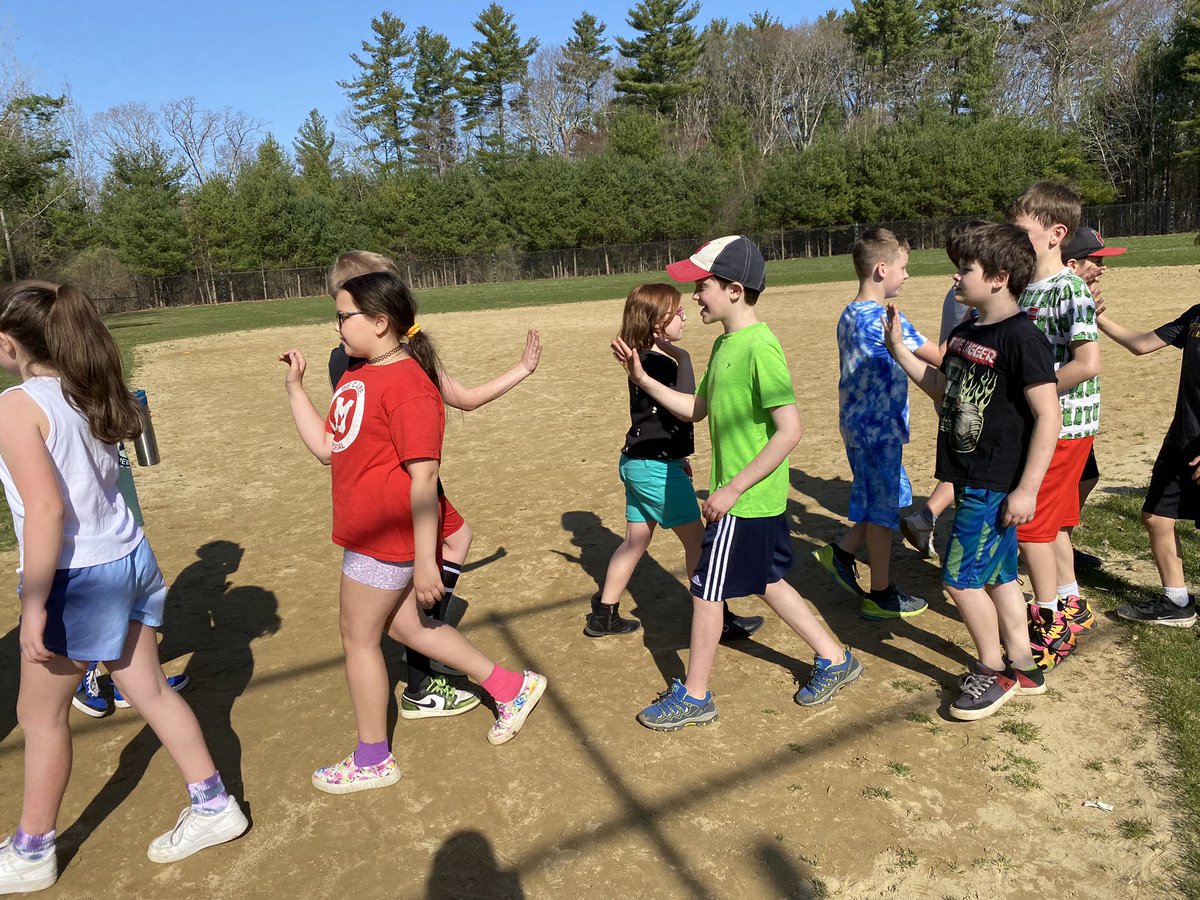 MrsSheroff's tweet image. Class kickball game! 🌞