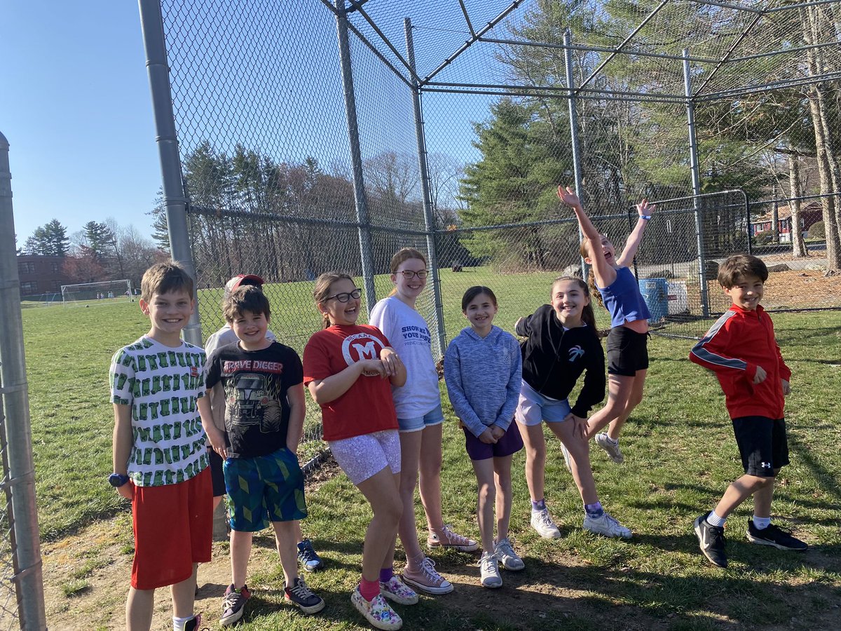 MrsSheroff's tweet image. Class kickball game! 🌞