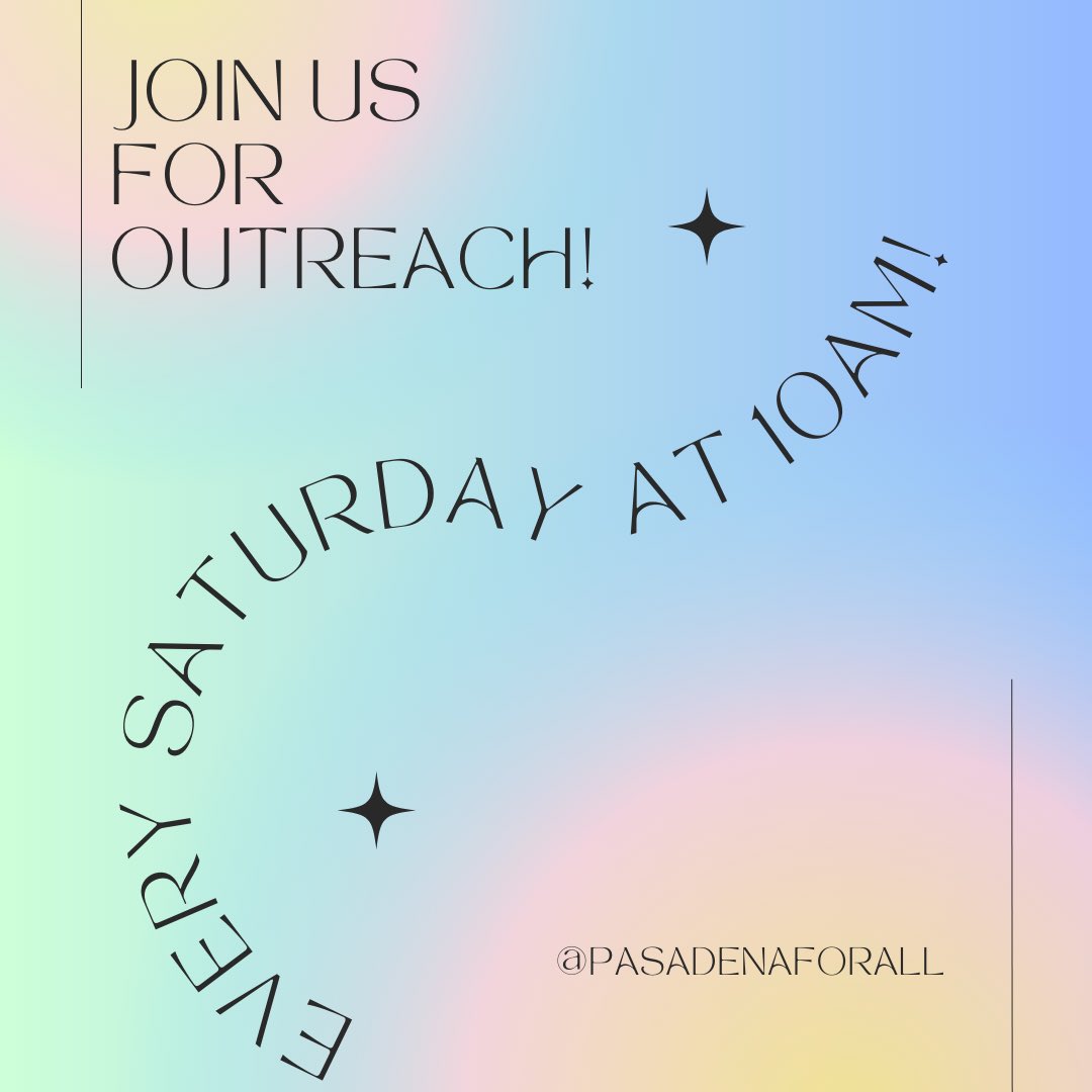 PasadenaForAll's tweet photo. We’re looking for a few more volunteers for this weekends outreach! 💚🌹

New volunteers are always welcome, sign up at: https://t.co/mIt1fgTse6 https://t.co/avPfPm9yT1