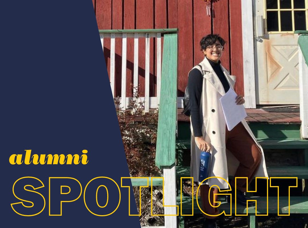This week we are catching up with Class of 2022 alum Muntaqa “Moon” Zaman (he/she). After graduating from the College with a degree in Medical Anthropology and finishing her time with Iris, Moon has been working as a freelance writer. Read more here:  womenscenter.virginia.edu/alumni-spotlig…