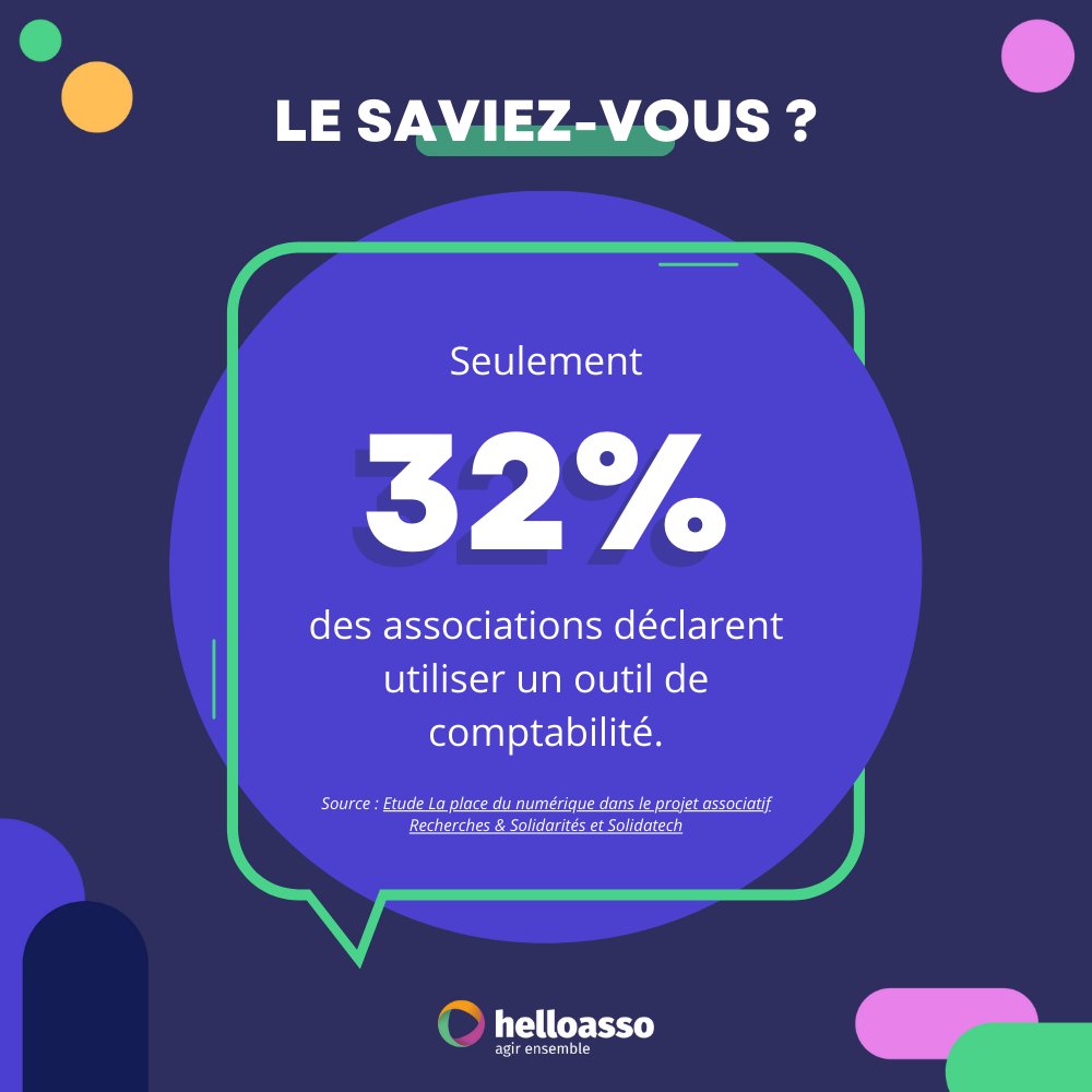 Aujourd'hui, seulement 32% des associations déclarent utiliser un outil de comptabilité en ligne. 

Pourquoi un chiffre si bas, alors qư'elles perçoivent la comptabilité comme une opportunité (voir une obligation) pour gérer et professionnaliser leur association ?
