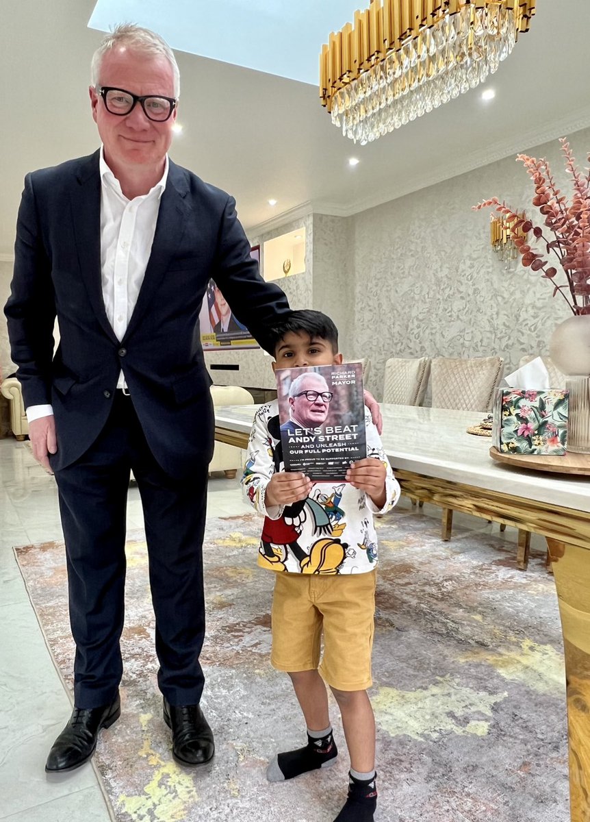 Cllr Majid Mahmood (@cllrmajid) on Twitter photo The future of the West Midlands relies on us beating the Tories!
That’s why I was out with one of our youngest supporters canvassing for <a href="/RichParkerLab/">Richard Parker</a> today.
He will ensure our younger generations have a region that means they can thrive, succeed and have a good life here🌹 The future of the West Midlands relies on us beating the Tories!
That’s why I was out with one of our youngest supporters canvassing for <a href="/RichParkerLab/">Richard Parker</a> today.
He will ensure our younger generations have a region that means they can thrive, succeed and have a good life here🌹