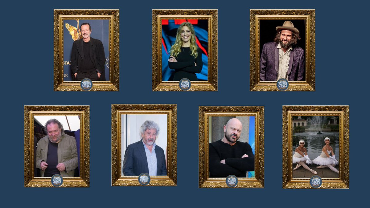GeppiC's tweet photo. Grazie ai miei ospiti di oggi tra poco inizia @SplendiCornice @roccopapaleoufficiale @frafagni, @vcapossela @realraiz @antokatane #Cinaski @ballettrockadero. https://t.co/dgbo7d6FNB