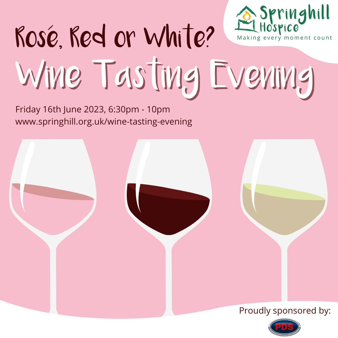 Rosé, Red or White, whichever your preference, our Wine Tasting Evening is sure to be a delight! Tickets are £35 each and are available at bit.ly/402XQBN Our Wine Tasting Evening is proudly sponsored by @PDSdoorsets.