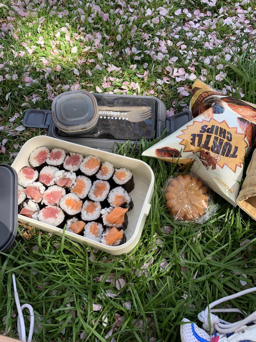 Uhhh did someone say cherry blossom picnic???????
