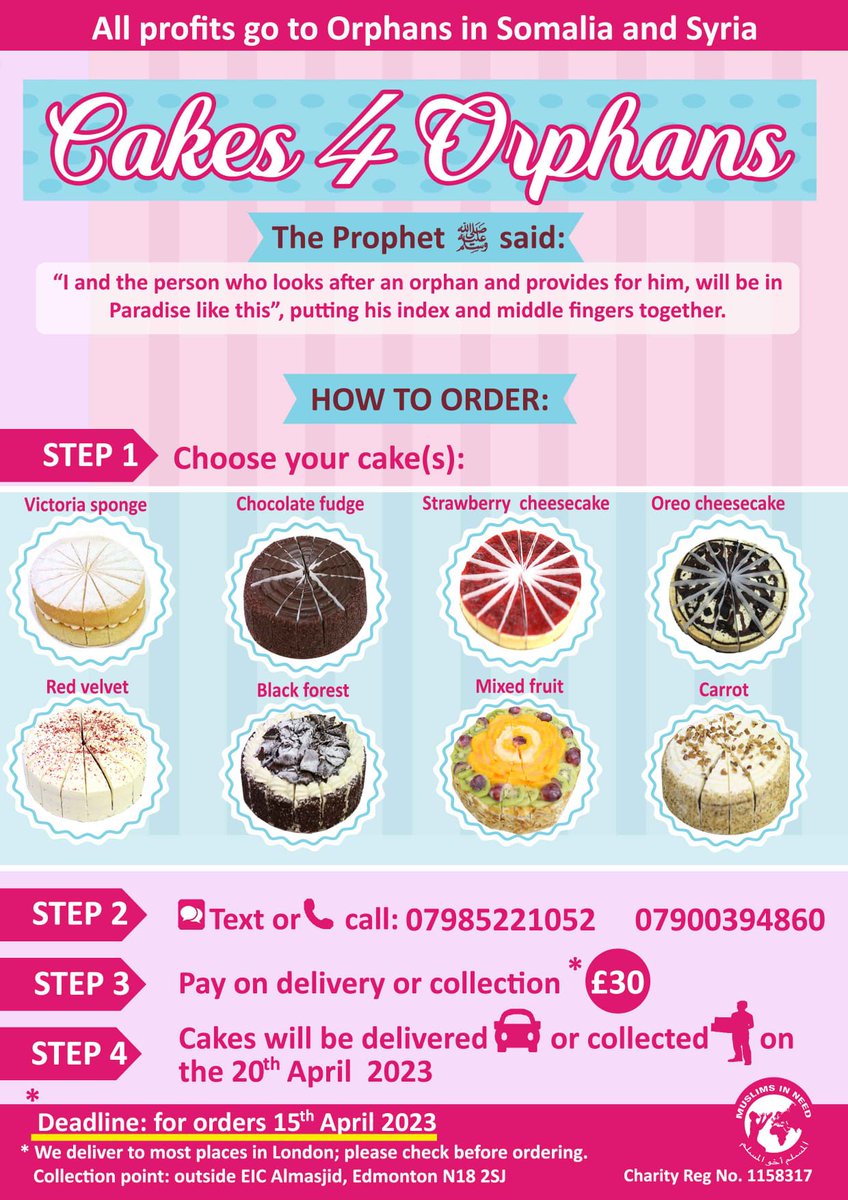 Abdul Raheem Rudolph 🇵🇸 on Twitter "Deadline to order approaching, if