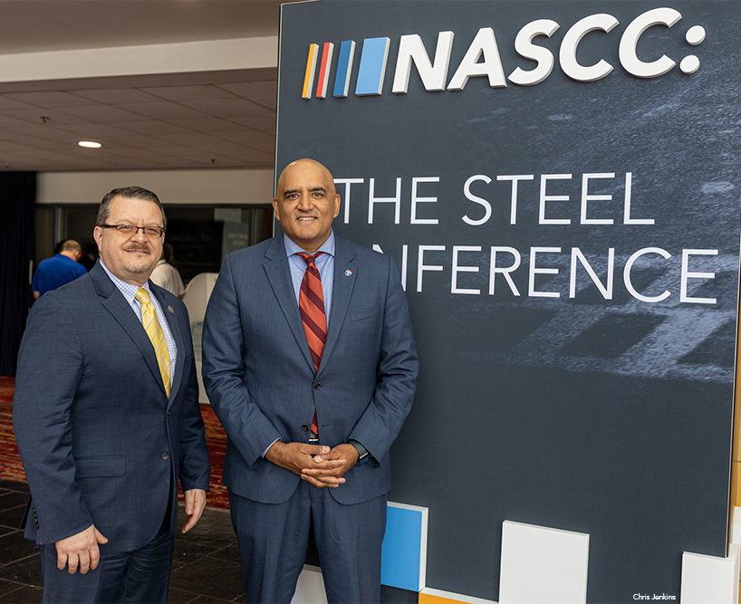 ICYMI: @USDOTFHWA Administrator Shailen Bhatt shared a vision of an America empowered by infrastructure investment. “We have never had a better opportunity to make U.S. bridges the envy of the modern world,” he said. Read more in the NASCC Newsroom: aisc.org/bhatt-nascc