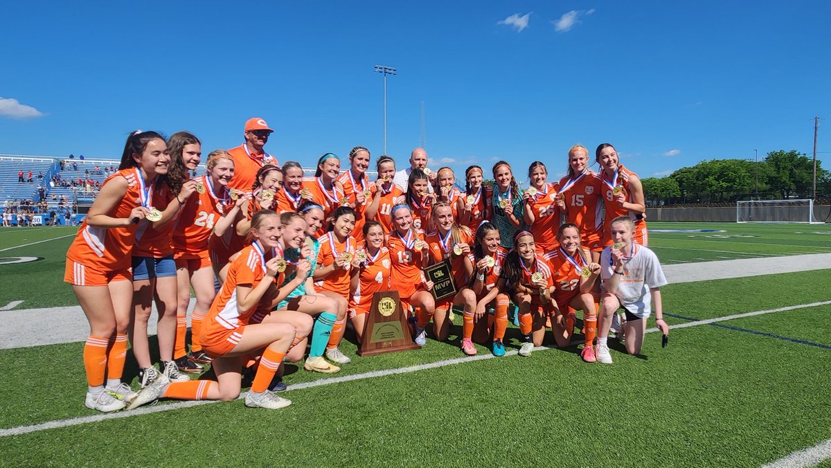 State championship happy times for <a href="/CelinaSoccer/">Celina Lady Bobcats Soccer</a>!! Lady Bobcats repeat as 4A champs and do so in historic fashion, becoming just the 3rd girls soccer team in UIL history to post a perfect season. 

No losses, no ties, 29-0.