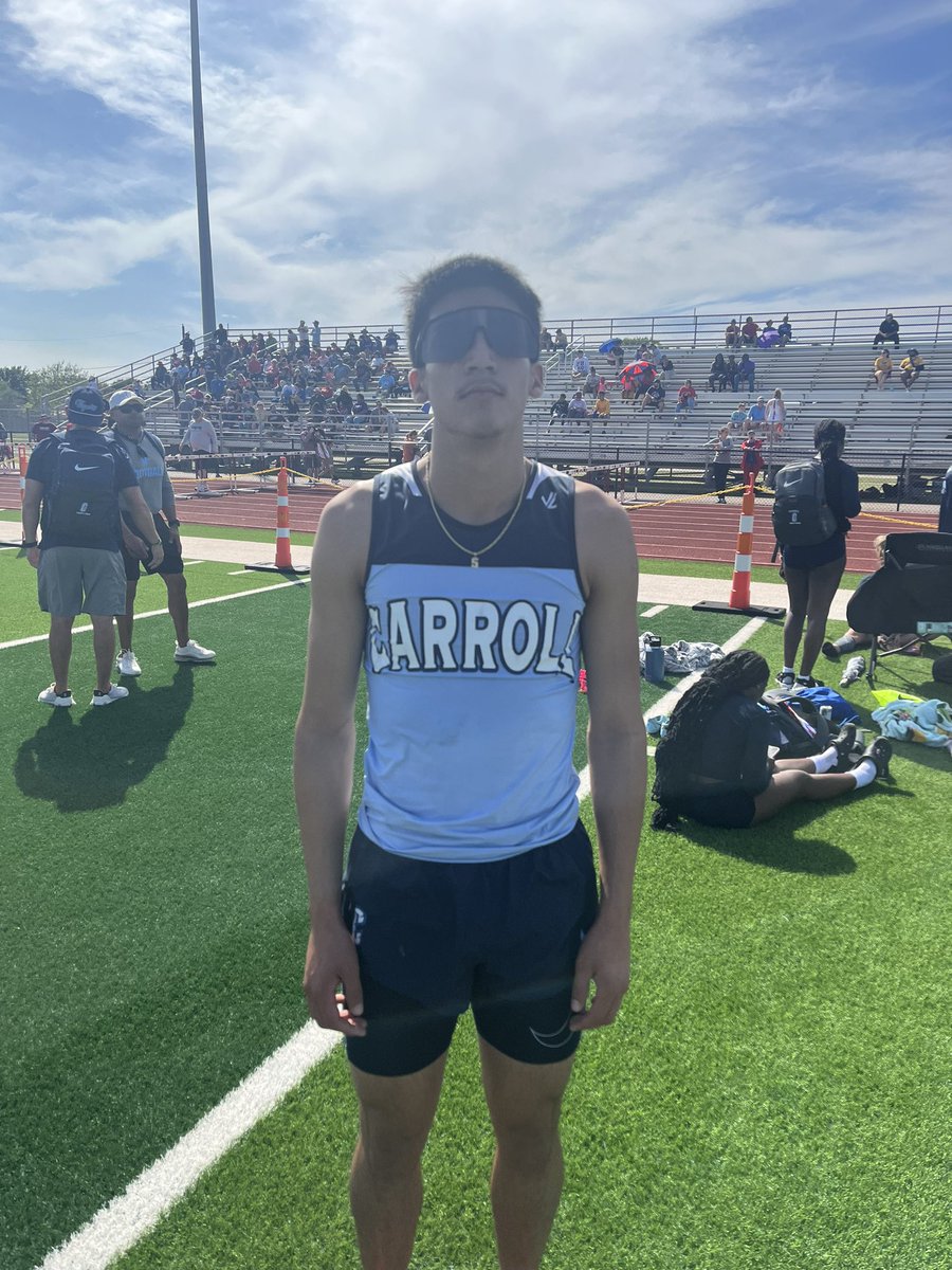 We’ve got another Area Qualifier Tigers!  Kyle Callejo-Soto ran an outstanding race in the 800 and has punched his ticket for next week! <a href="/Arredondo_CHS/">Robert M. Arredondo</a> <a href="/CNeatherlin/">Cal Neatherlin</a> <a href="/CoachAcosta1/">chacosta</a> <a href="/CoachGarcia_51/">Tommy Garcia</a> <a href="/MaryCarrollHigh/">Mary Carroll High School</a>