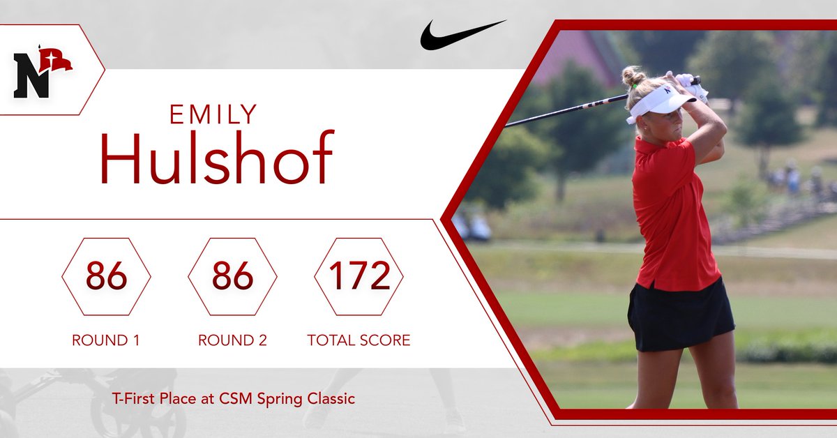 WGOLF | 𝙀𝙢𝙞𝙡𝙮 𝙃𝙪𝙡𝙨𝙝𝙤𝙛 ties for the individual title at the 2023 CSM Spring Invite!

It marks her first-career individual title.

#RaidersStandOut | @ia_golf