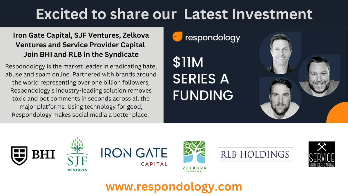 Jay Levy - Zelkova Ventures (@zelkovavc) on Twitter photo Using technology for good, <a href="/respondology/">Respondology</a> makes social media a better place. We are excited to work with the team to help eradicate toxic and spam comments in social media! Using technology for good, <a href="/respondology/">Respondology</a> makes social media a better place. We are excited to work with the team to help eradicate toxic and spam comments in social media!