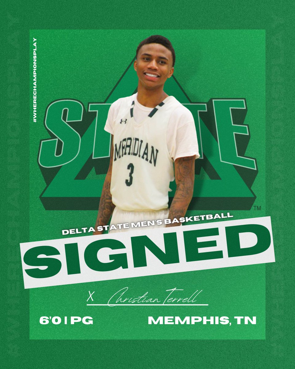 DeltaStateMBB's tweet photo. 🟢 Welcome to Delta State, @Chris_dizzo1!

#WhereChampionsPlay https://t.co/AXY5AOaZOQ
