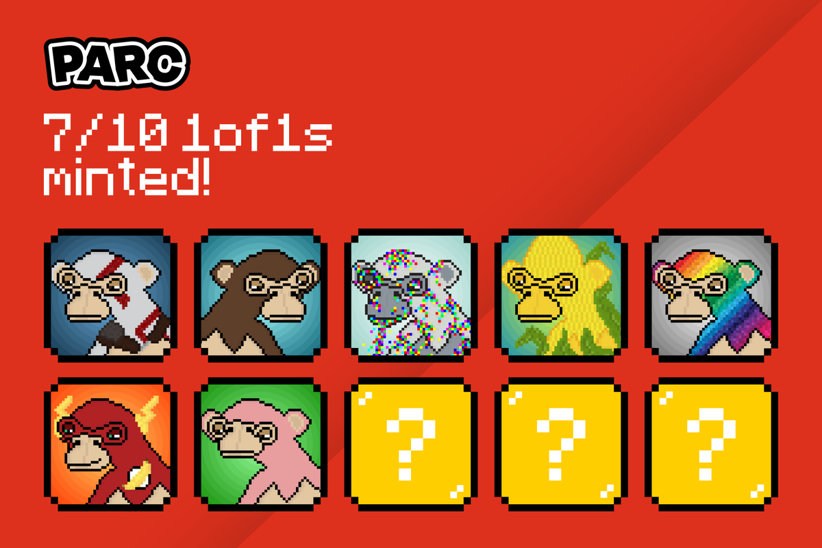 Pixel Ape Rowboat Club (PARC) tweet media
