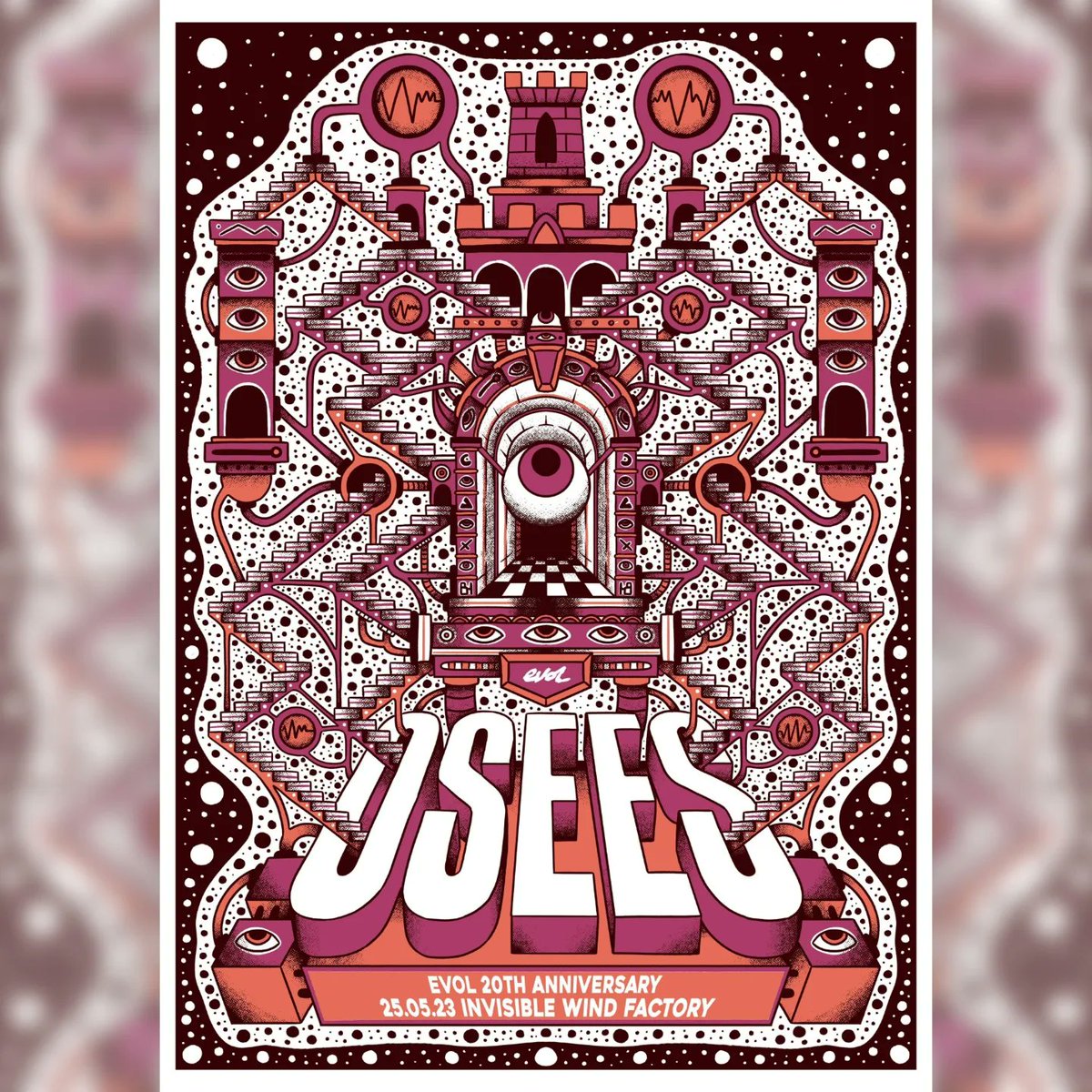 A leviathan level gig from the States. 20 yrs of promoting in Liverpool celebrated w/ one of the greatest living groups in the world, OSEES (<a href="/TheeOhSees/">Thee Oh Sees</a>) May 25 <a href="/iwfactory/">Invisible Wind Factory</a>. Big love to <a href="/ToucanTango_/">Toucan Tango</a> &amp; Alex Wynne (<a href="/blakhandtattoo/">Blak_hand_tattoo</a>) for the posters/art. TIX: seetickets.com/event/osees/th…