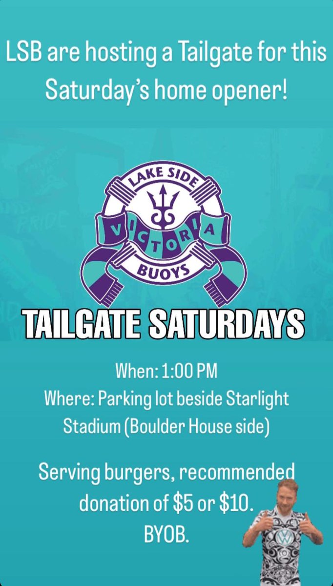 The season is starting and that means tailgates at Starlight! See you there! #ForTheIsle