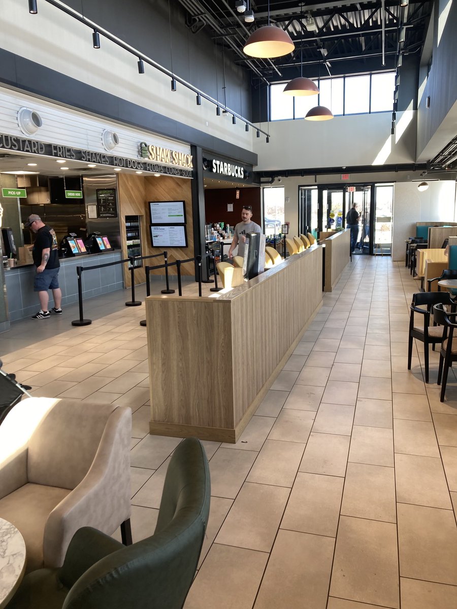 Shame on NY Thruway Authority for poorly designed new rest stops!Just ask the employees how bad it is!