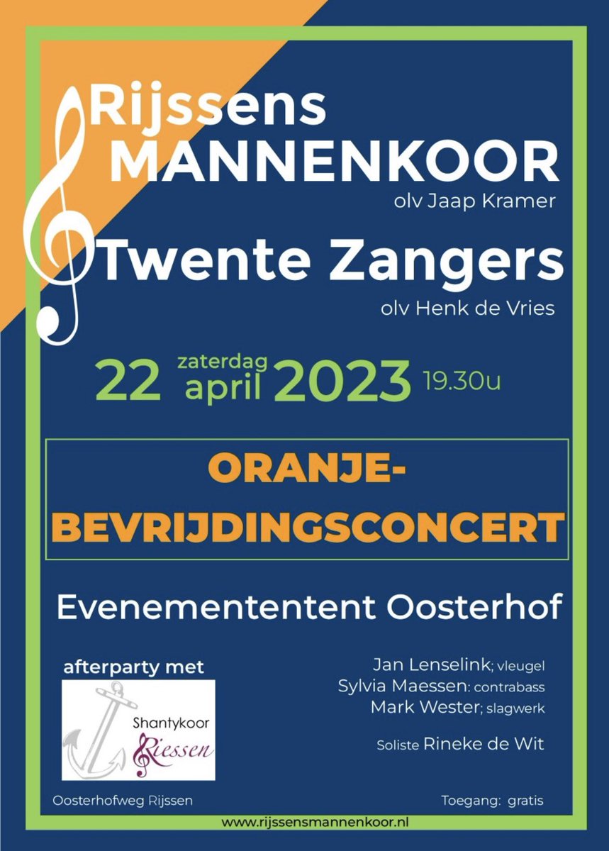 Rijssens Mannenkoor tweet media