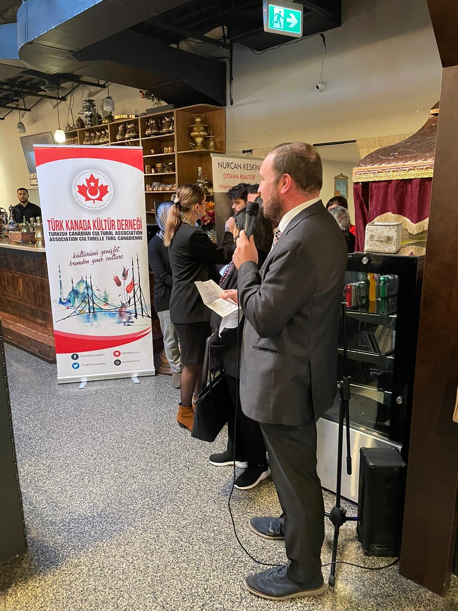 TurkishCanadien's tweet photo. TCCA 🙏🏻 the sponsors &amp; guests who attended the iftar dinner. CP MP Mr. Eric Duncan 🙏🏻 for your speech &amp; delivering msg from CP Leader Pierre Poilievre. 🙏🏻 to Turkish Embassy representatives. @PitaBell staff, the food &amp; service was excellent 🙏🏻. TCCA 🙏🏻 volunteers, donations❤️🇹🇷❤️ https://t.co/Tbm6sPLx19