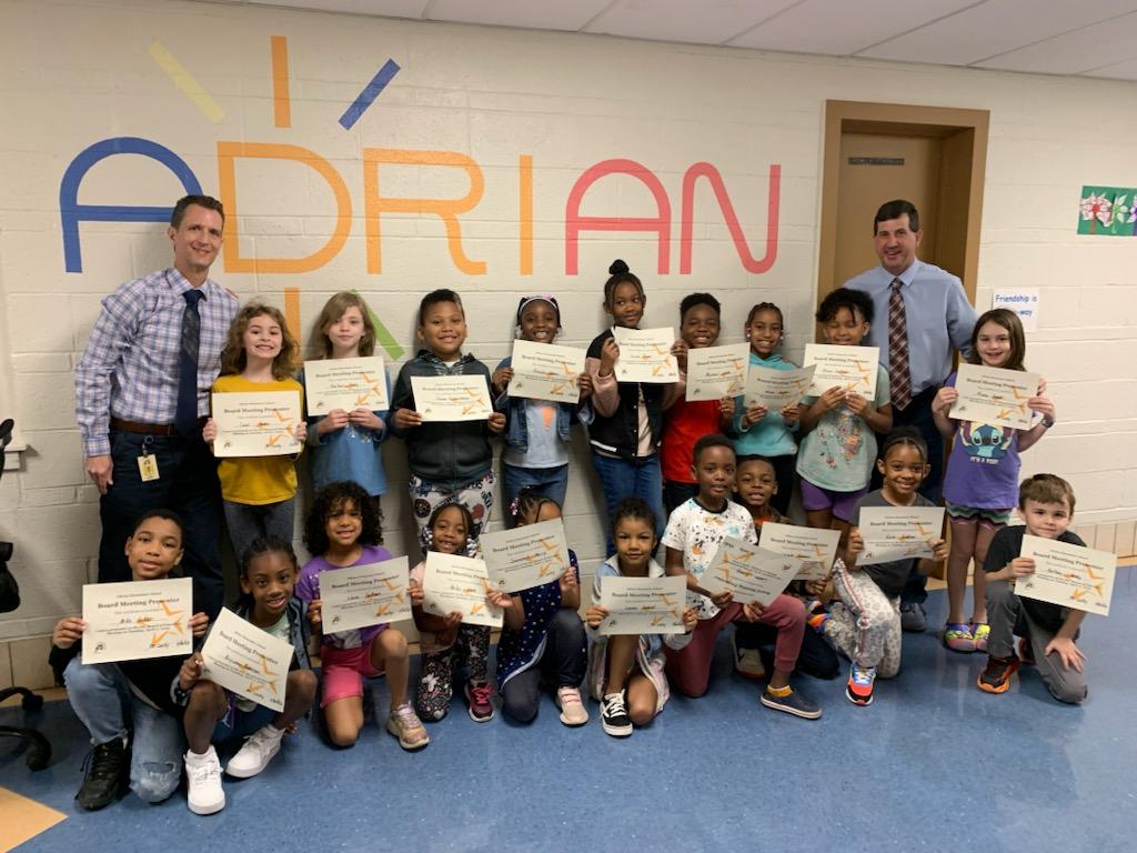 selschools's tweet photo. K-3 students from Adrian Elementary modeled coding skills used to direct @Ozobot robots at the most recent Board of Education meeting. Well done! 👏

Learn more ➡️ https://t.co/1GHdgTnk0I

@MrRMorton @ArcsFACE https://t.co/yrzMRimlwC