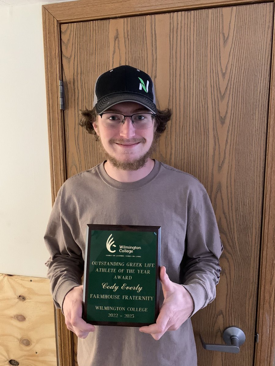 DubC_MensLax's tweet photo. Congrats to Sophomore Goalkeeper Cody Everly on winning Greek Athlete of the Year!

#WeAreDubC #TEAM10 https://t.co/YdUvad4QLK