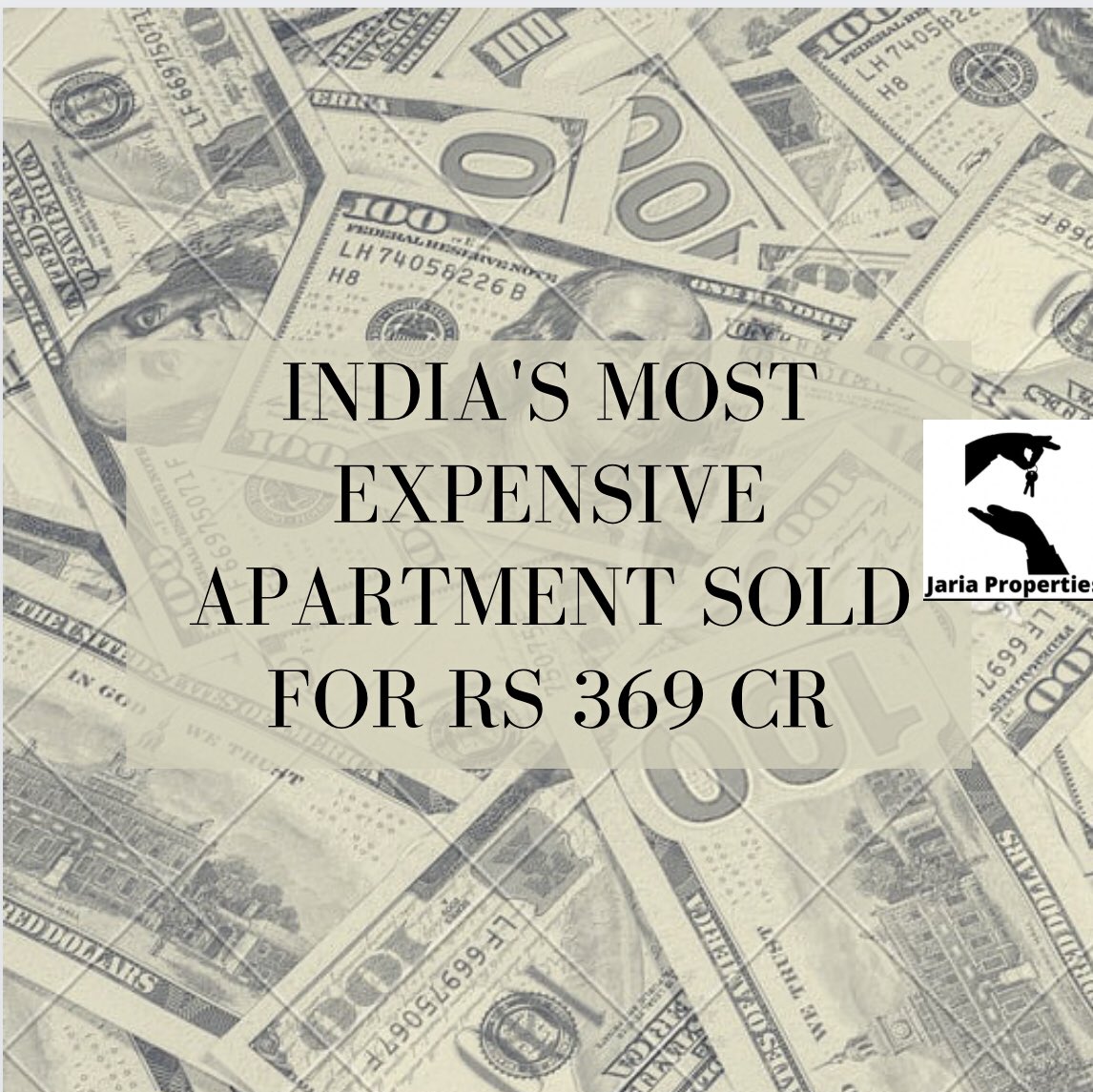 JariaProperties's tweet photo. The family members of industrialist and founder of Famy Care JP Taparia have bought a luxury triplex apartment worth Rs 369 crore in South Mumbai's Malabar Hill. The sea-view apartment is said to be the most expensive in the country. https://t.co/Db9O8q6Hhp