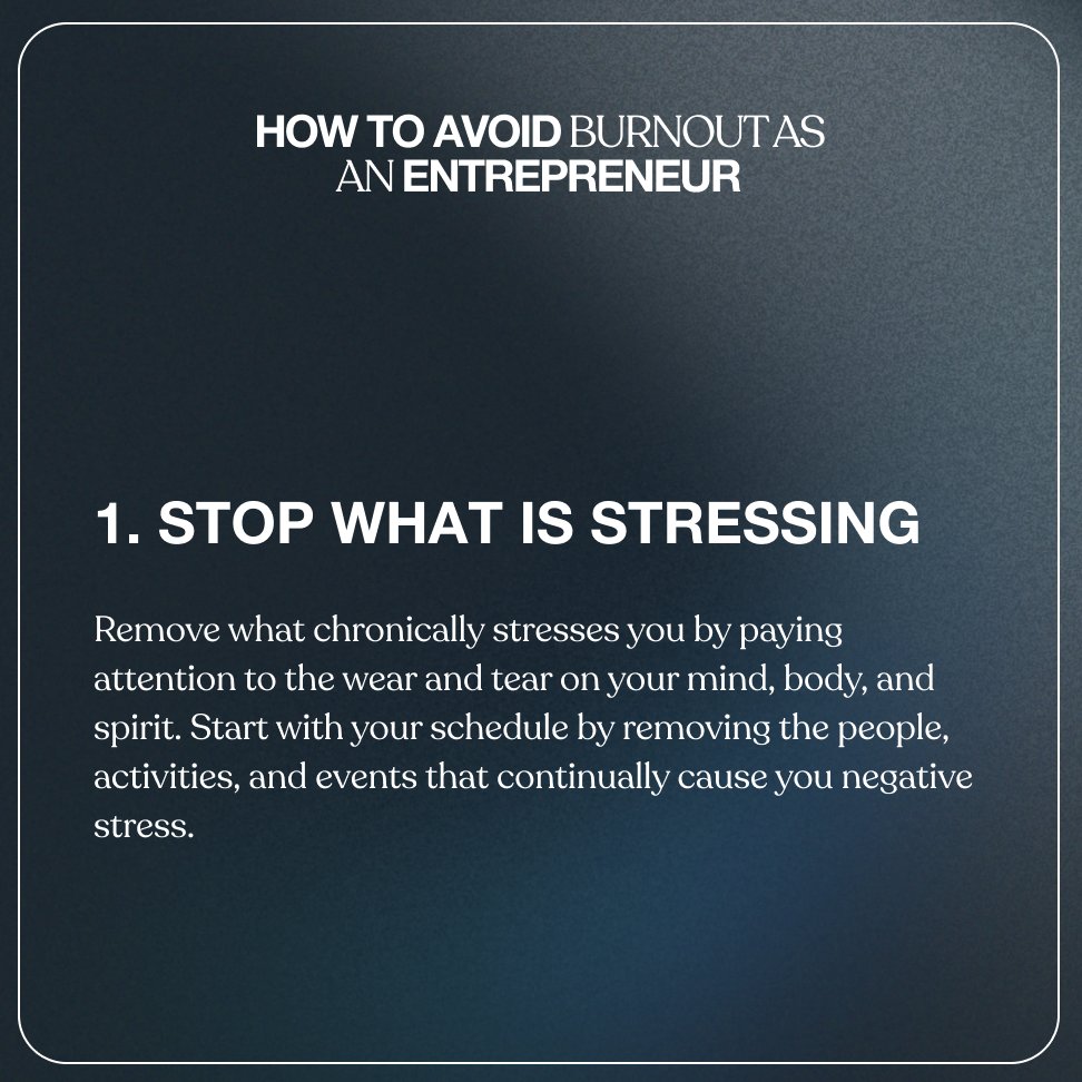 blackambitionpz's tweet photo. Entrepreneurship can be a grind &amp; burnout is a real concern. Luckily, @RadiahRhodes has some great tips on how to avoid it. As founder of @evoklife, a 2022 #BlackAmbitionPrize partner, she knows 1 or 2 things about well-being. Check out her expert advice! #Entrepreneur #wellness https://t.co/lPoAQcdTjm