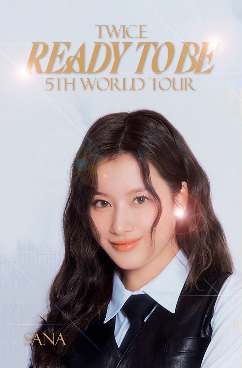 TWICE READY TO BE SPECIAL ユニフォーム SANA ① TWICE READY TO BE