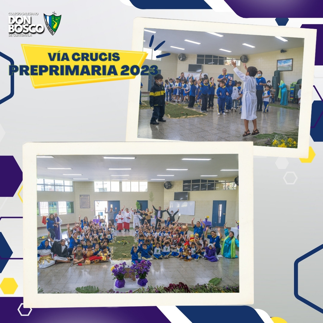 coledonboscoGT's tweet photo. Previo a vivir unas días de espiritualidad en esta recién pasada semana santa, nuestro más chiquitos de casa también vivieron su Vía Crucis con mucho fervor. 
#SemanaSanta2023 #viacrucis2023 #Preprimaria #ColegioDonBosco #salesianosguatemala #SoySalesiano https://t.co/cr3gLxTVOi
