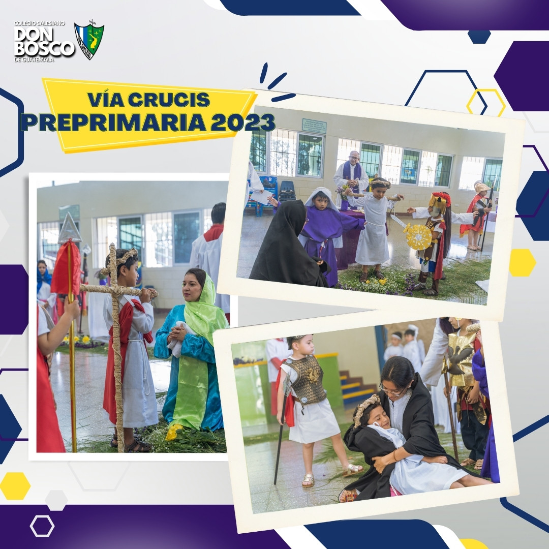 coledonboscoGT's tweet photo. Previo a vivir unas días de espiritualidad en esta recién pasada semana santa, nuestro más chiquitos de casa también vivieron su Vía Crucis con mucho fervor. 
#SemanaSanta2023 #viacrucis2023 #Preprimaria #ColegioDonBosco #salesianosguatemala #SoySalesiano https://t.co/cr3gLxTVOi