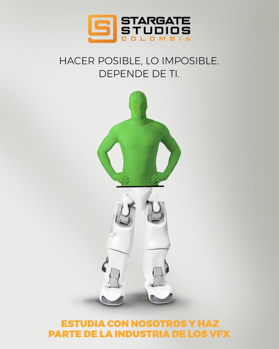 StargateCOL's tweet photo. ¡Haz posible lo imposible! ÚNETE a la primera escuela de VFX del mundo y expandete en una industria con mucho potencial

🚨Cupos limitados - Empezaremos clases este 17 de Abril

Más información en: https://t.co/1nDYev7Qno https://t.co/jxhi1QFBaH