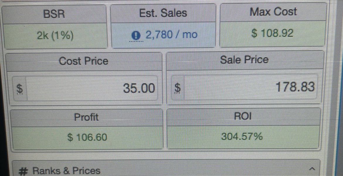 You buying?