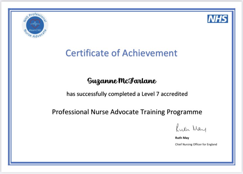 Officially a #PNA and excited to start the #MarySeacole LeadershipProgramme…keen to develop additional knowledge and skills to support our workforce 
@NorthMidNHS @datt_colette @KOriakhi @SarahHa88622902 @HazelManzano3 @FNightingaleF @UHP_PNA