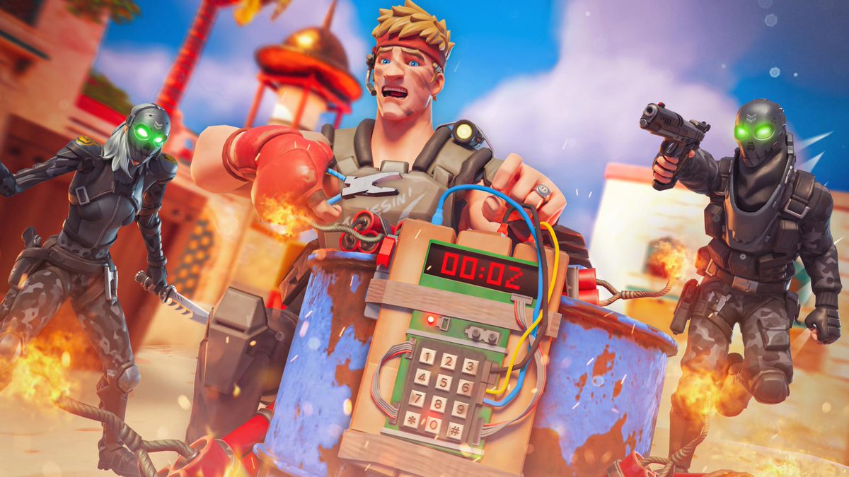 📷 "Bomb Squad: Scorching Sands (Beta)" is now featured in the "Epic Picks" tab!
 📷 Map Code: 8891-3732-5327