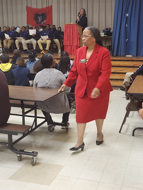 ReedElem's tweet photo. Yesterday was our 2nd annual Jacket Ceremony! The boys completed the mentorship program under the leadership of Dr. Lamarr Sheilds and received their jackets. So glad to have Dr. Vermelle Green the founder of the AAEEBB initiative with us!
@TamikaParran
@TheDrWWilliams https://t.co/lL38BXGgai