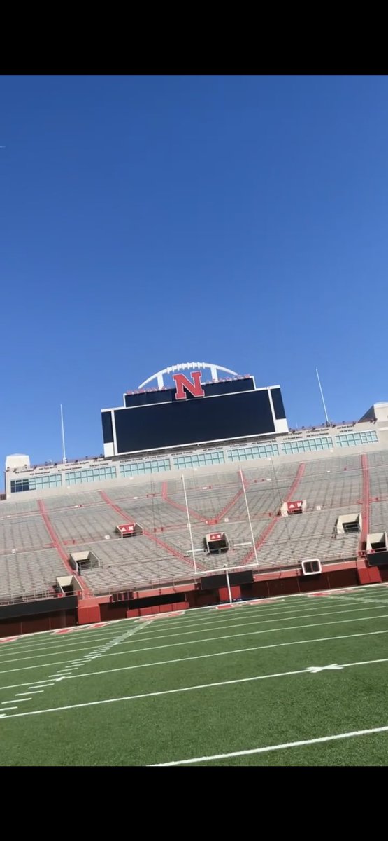 Had a great time visiting Nebraska today! 🔴⚪️<a href="/CoachAaronTerry/">Aaron Terry</a> <a href="/BlackbournMike/">Mike Blackbourn</a> <a href="/CoachEricFinney/">Eric Finney</a> @HuskerFBNation