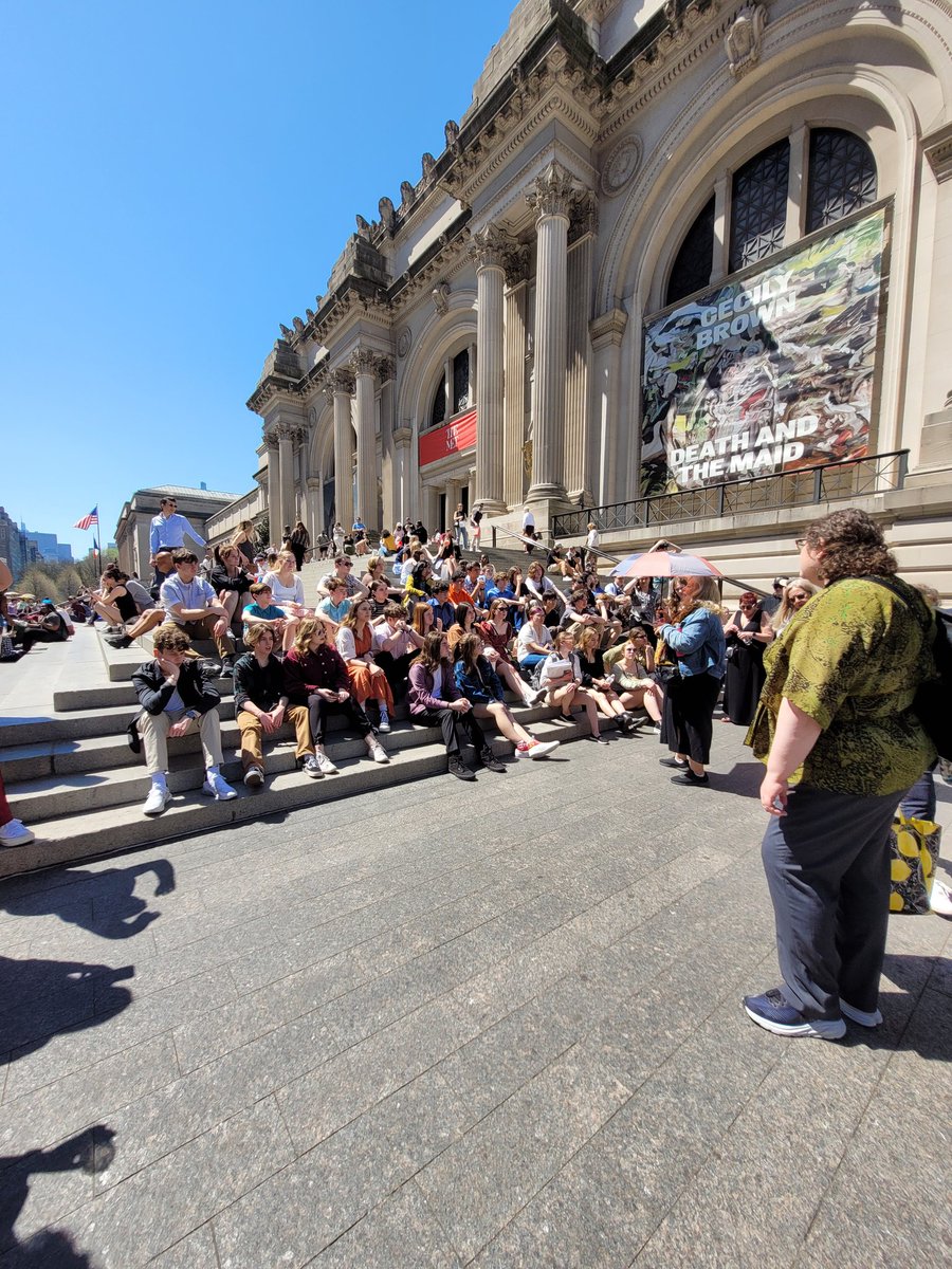 Wrapped up at Open Jar with Ezekiel Andrew, current Lion King cast member ~ then hit The Met!