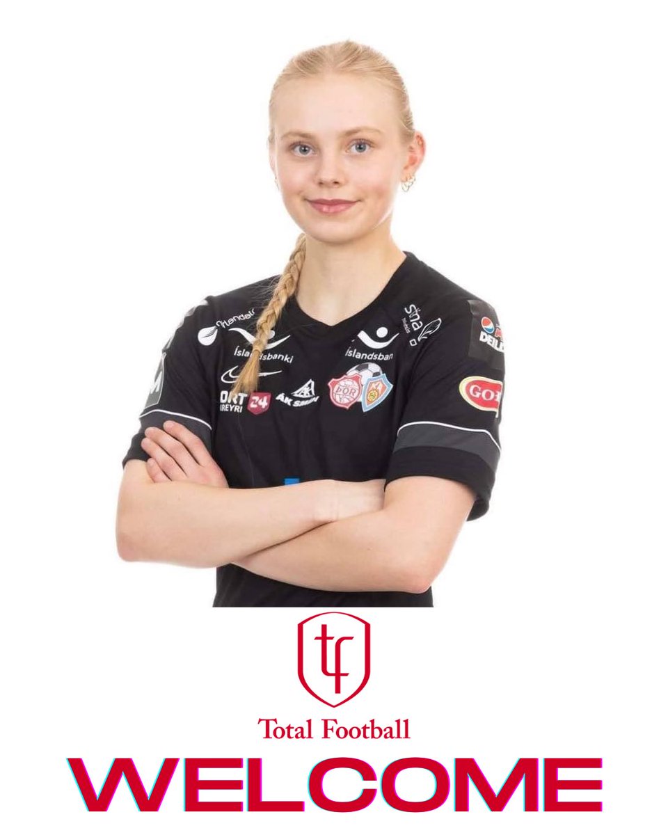 TotalFootballAg's tweet image. Welcome to Total Football 🤝🖊️📜
Jakobína Hjörvarsdóttir
Born: 2004
Position: Left Central Defender
Club: Thor/KA Akureyri, Iceland
Instagram: @jakobinaa
Representing: Iceland U19 🇮🇸