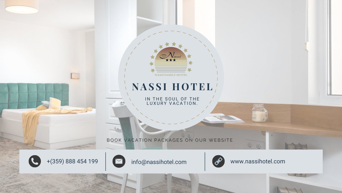 Book now at nassihotel.com #europetravel #summer2023 #blackseacoast #beachvacation #svetivlas #bulgariatravel