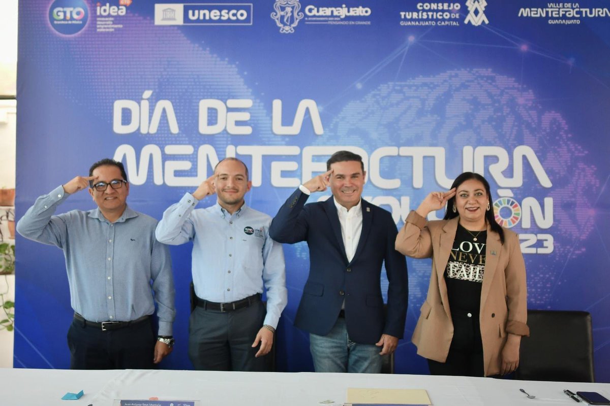 ANavarroMX's tweet image. 😎#GuANajuato será la sede del #Festilab por el Día de la Mentefactura Evolución 2023⚡️. ¡Se va a poner a todo mecate! Viene el fundador de #Shazam, Chris Barton, y muchos otros cerebros 🧠🐬más del metaverso y de la inteligencia artificial.🤖

#SoyMentefactura